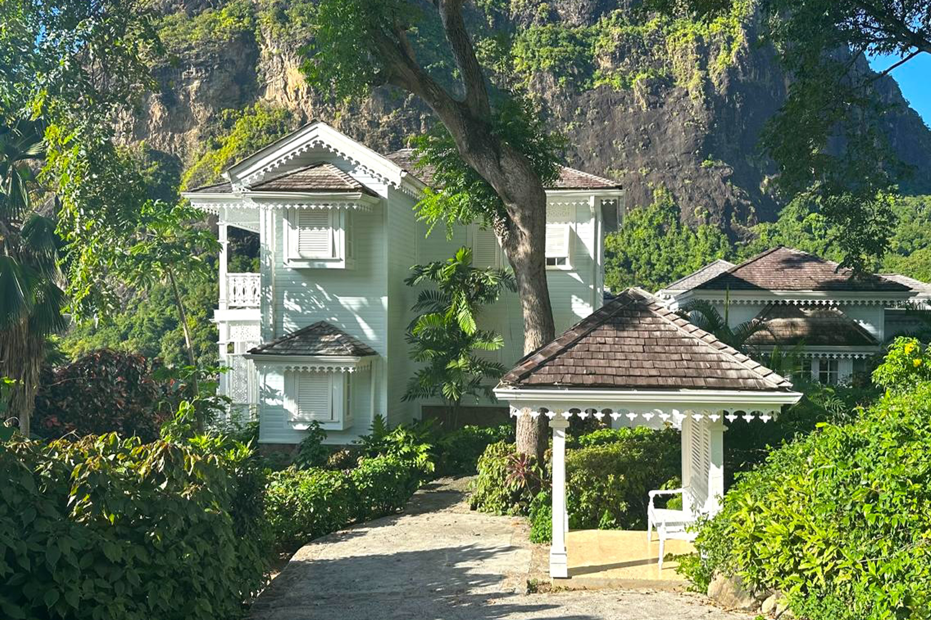 Whole house from private drive