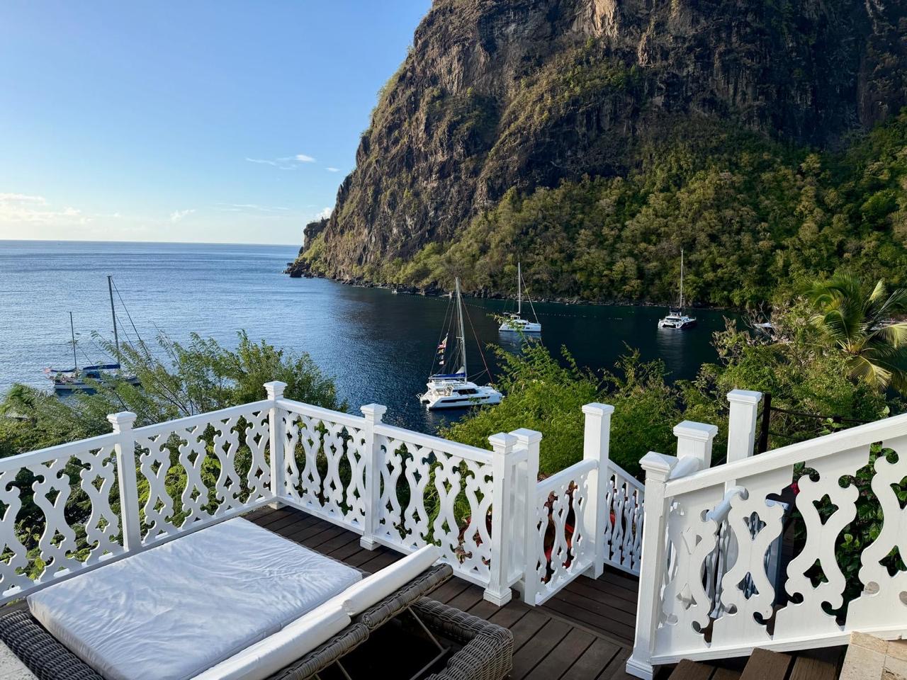 Piton and Sea View