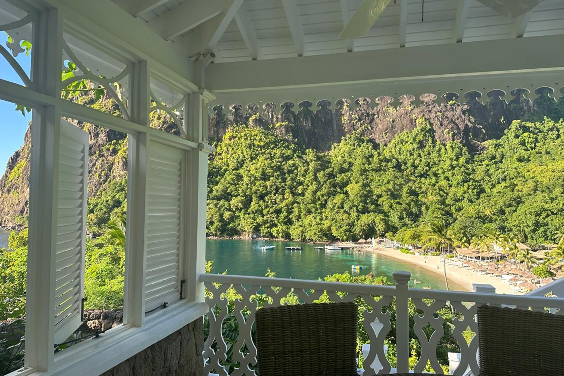 View From Outdoor Dining Area